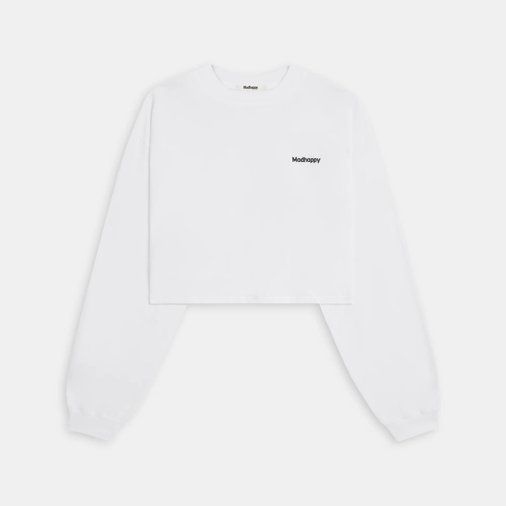 Madhappy Long Sleeve Cropped Tee Sz XXL